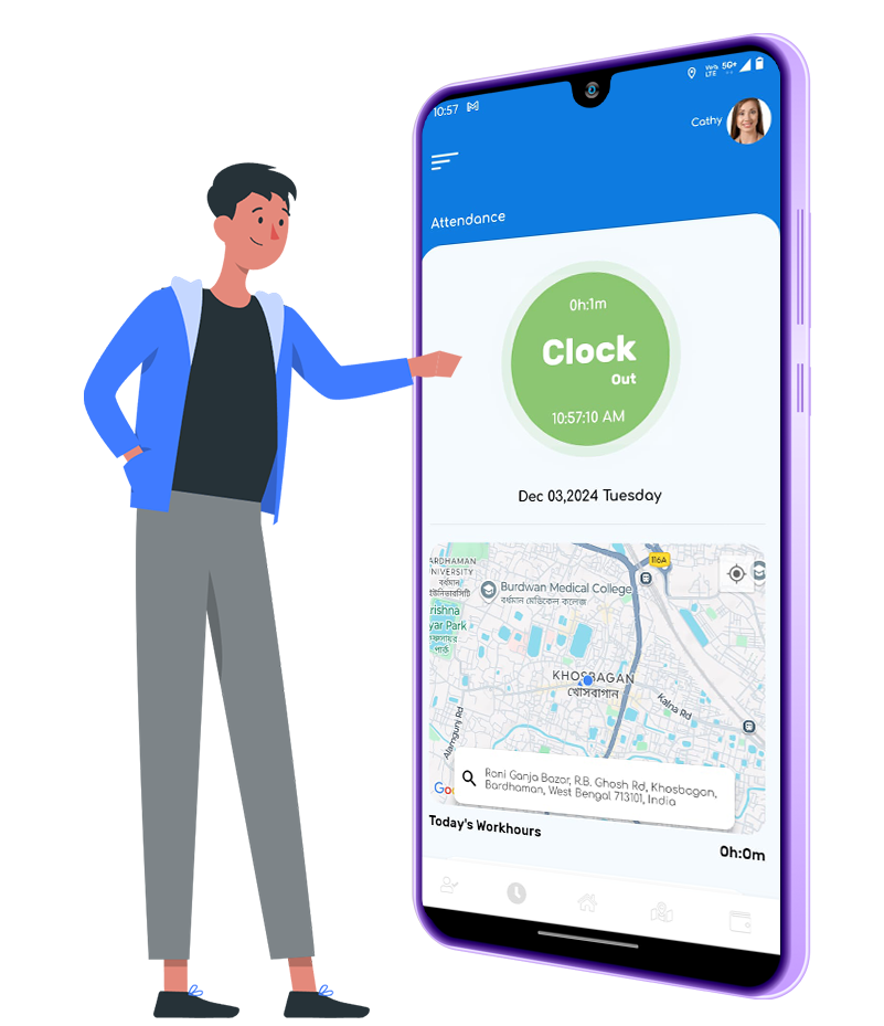 Remote Attendance for sales app